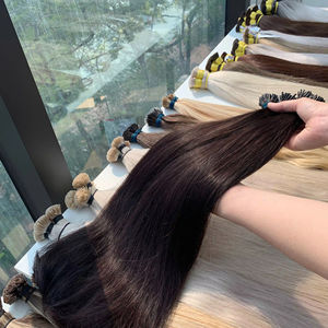 Extensiones de Cabello Natural Vietnamita Pre-Adheridas con Punta I y Punta Nano, 100 Gramos, Color Teñido, Proveedor Mayorista, Precio Directo de Fábrica - Product Image 1