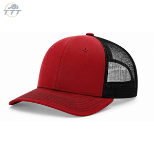 Casquette Trucker en Maille à 6 Panneaux Personnalisée, Vente en Gros OEM ODM, Coton Polyester, Casquette Snapback pour Sports de Plein Air, Broderie Plate, Direct Usine - Product Image 3