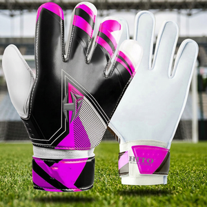 Gants de gardien de but de haute qualité en latex allemand, nouvelle conception, protection des doigts, personnalisables avec logo, respirants, anti-boulochage. - Product Image 2