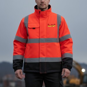 Lightweight High Visibility <b>Reflective</b> <b>Jacket</b> <b>Men</b> Work Safety Clothing For Logistics And Transportation - Product Image 1