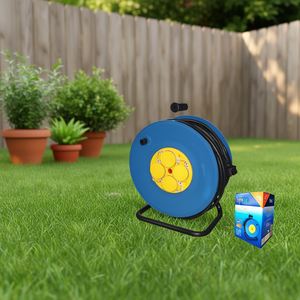 Avvolgicavo ExtraStar a 4 Fori, 30M, Filo Spesso 1.5mm, per Uso in Giardino - Product Image 3