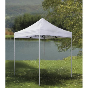 Carpa de Lona Tejida de Polipropileno Roja y Blanca, Personalizada con Impresión, Decoración de Globos, Secado Rápido, Transpirable, Correa Ajustable, para Exteriores - Product Image 1