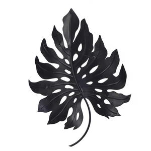 Indian Metal Handicrafts Manufacturer Home Multi Color Distressed Modern Abstract Design Metal Wall Sculpture Wall <b>Vase</b> Custom - Product Image 2