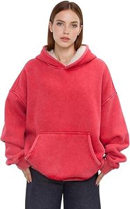 Custom Logo <b>Sherpa</b> <b>Lined</b> <b>Hoodie</b> Casual Fashion Oversized Acid Wash <b>Hoodie</b> With <b>Sherpa</b> Fleece Luxury <b>Sherpa</b> <b>Lined</b> Pullover <b>Hoodie</b> - Product Image 4