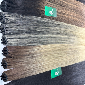 Bande de trame de peau invisible Ins russe européenne cheveux humains blond brun Ombre couleur Cabelo Humano Extension de bande d'origine - Product Image 3