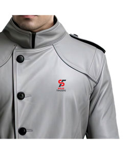 Solid International Breathable Turn-down Collar Light Weight Soft Touch Material Elegant Silhouette Everyday Winter <b>Warm</b> Jacket - Product Image 3