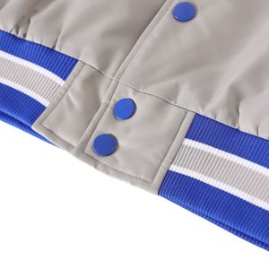 Chaqueta Bomber Gris Phi Beta Sigma para Hombre, Ajuste Cómodo, Tela Premium, Ropa de Fraternidad Griega, Prenda Exterior Informal - Product Image 6
