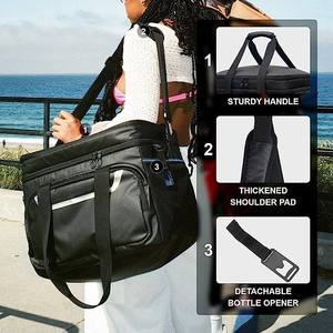 Sac isotherme double couche multifonctionnel et réutilisable en PEVA imperméable pour le camping – Vente chaude - Product Image 6