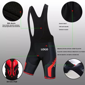 Ensemble de vêtements de cyclisme haute performance pour hommes avec maillot respirant et short à bretelles rembourré confortable pour le cyclisme sur route - Product Image 4