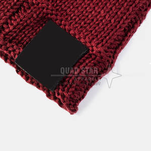 Vente directe d'usine, faible MOQ, bonnets jacquard à prix avantageux, bonnets à marque privée pour la vente en ligne - Product Image 5
