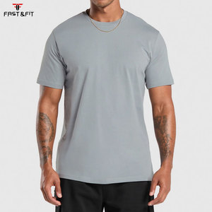 Camiseta de Moda Masculina, Informal, Lisa, con Estampado Digital, 180g, de Algodón Tejido, Diseño en Blanco - Product Image 6