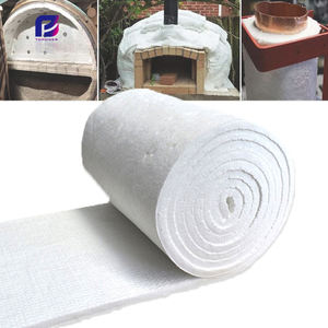 Manta de Fibra Cerámica de Alta Temperatura <span class=keywords><strong>HP</strong></span>, Alta Pureza, Densidad 128, Material de Aislamiento <span class=keywords><strong>para</strong></span> Revestimiento de Hornos Industriales - Product Image 1