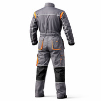Vêtements de travail en coton personnalisés, uniforme de sécurité, combinaison industrielle, vêtements de protection durables antistatiques, plusieurs poches