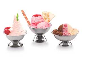 Moderna Tazón de Acero Inoxidable para Helado, Plato de Metal para Postre, Decoración de Mesa - Product Image 6