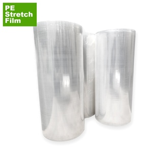 Film étirable manuel industriel GIATHAN GT - Cast LLDPE, résistant et écologique, résistant à l'humidité, transparent, largeur 50 cm - Product Image 1