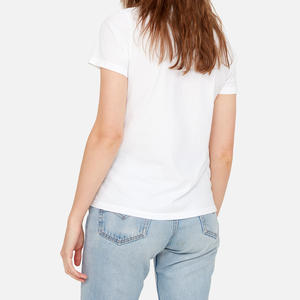 เสื้อยืดผู้หญิงคุณภาพพรีเมียม 2026 ผ้าฝ้ายนุ่ม ระบายอากาศได้ดี สวมใส่สบายในฤดูร้อน แขนสั้น คอกลม ทรงเข้ารูป - Product Image 2