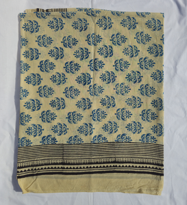 Wholesale Floral Cotton <b>Sarong</b> Wrap Women Swimwear Cover Up Handmade Beach Pareo Lightweight Cotton Block Print Floral Boho - Product Image 5