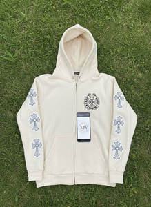 Sweat à capuche en éponge française 100% coton de haute qualité Logo personnalisé poids lourd surdimensionné hiver mode Streetwear en gros - Product Image 6