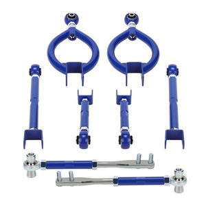 Adjustable Front Tension Rod and Rear Camber Toe Traction Arms Specific Control Arms Designed for Nissan 240sx S13 - Product Image 1