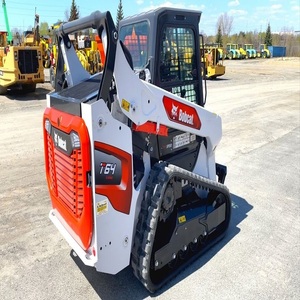 Bobcat T64 Skid Steer <b>Loader</b> Front <b>Loader</b> <b>Tractor</b> <b>Loader</b> Crawler-type with Attachment Rated Load Doosan Diesel Engine - Product Image 5