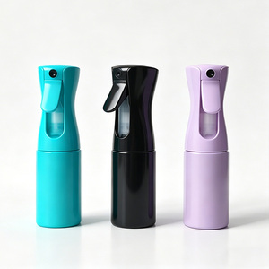 Bouteilles pulvérisatrices à pompe rechargeables Unalilia PET à brume fine continue, sérigraphiées, cylindriques en plastique WG-415 200ml/300ml/500ml - Product Image 4