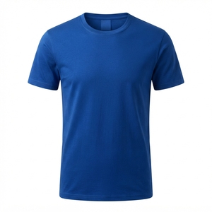 เสื้อยืดผู้ชายขายดีจาก High Manufactures ผ้าฝ้ายทอ 100% บริการ OEM สีพื้น สวมใส่สบาย ไม่ยับ - Product Image 3