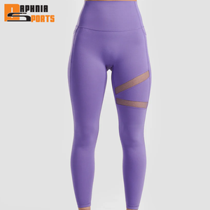 Leggings Deportivos de Cintura Alta, Súper Suaves, Elásticos, Ligeros, Transpirables, de Secado Rápido, Ecológicos, para Gimnasio y Yoga, con Cintura Elástica - Product Image 6