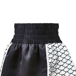 Nouveau short de boxe professionnel pour hommes, avec cordon de serrage à la taille, lavable, extensible, doux, résistant à la transpiration, pour l'entraînement au combat et le sparring - Product Image 5