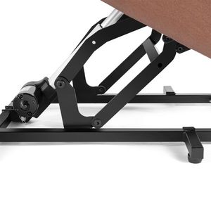 Oversized Brown Leather Auto Electric Power Lift Massage Recliner Chair with Tray RC Model - Product Image 6