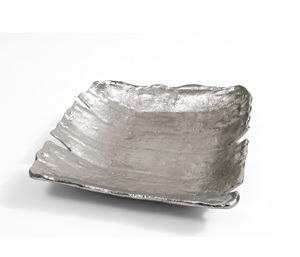 Royal Luxuries Unique Modern Luxury Fancy Nickel Plated Serving Dish Platter for Home <b>Kitchen</b> Weeding and Parties <b>Decoration</b> - Product Image 1