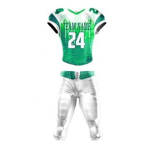 2024 personnalisé Football américain uniforme ensemble respirant vente en gros Sublimation maillots imprimé équipe Logo numéro plus tailles disponibles - Product Image 1