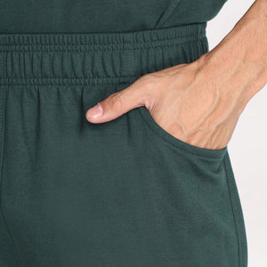 Ensemble de survêtement d'hiver pour homme en coton 100% respirant et épais, avec capuche, couleur unie, vêtements de sport décontractés, impression de logo personnalisée - Product Image 3