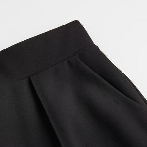Pantalon formel taille haute pour femme, style coréen, coupe ajustée, décontracté, pour le bureau, en satin, respirant, écologique, extensible, idéal pour l'été - Product Image 5