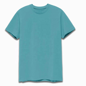 T-shirt personnalisable en coton tricoté 100 % respirant et à séchage rapide pour homme, motif uni, haute qualité, le plus vendu - Product Image 4