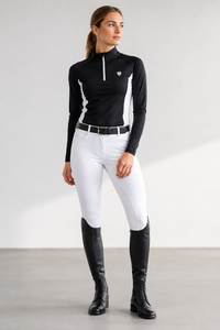 Tenue d'équitation haut de gamme : Haut et pantalon d'équitation, vêtements équestres de performance, fabricant OEM ODM sur mesure - Product Image 5
