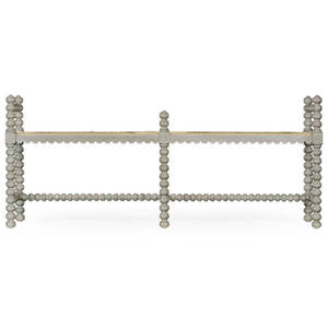 Banc en bois massif Yeoward Meubles de salon élégants - Product Image 4