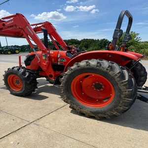 Tracteur Kubota M6060 d'occasion, fournisseur en gros, tracteur utilitaire 4x4, 4 roues motrices |   Moteur diesel turbo de 63,5 CV avec chargeur frontal - Product Image 5