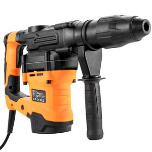 Martello Perforatore Rotativo SDS Max da 1 9/16 Pollici, 13 Ampere, Martello Demolitore per Lavori Pesanti, Potenza di Ingresso 800W, 220V, Controllo Vibrazioni, Sicurezza Garantita - Product Image 6
