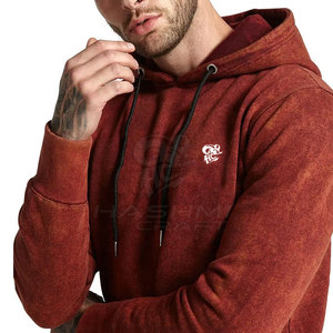 Conjunto Deportivo Informal de Moda con Efecto Desgastado, Sudadera con Capucha y Pantalones Deportivos de Algodón Cómodo - Product Image 5
