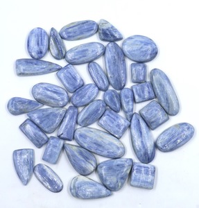 2024 AAA + Qualité Gorgios Naturel Kyanite Pendentif Cabochon Fine Jewelry Lot de pierres précieuses en vrac pour Boucles d'oreilles Pendentifs Direct Jaipur - Product Image 3