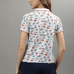 OEM Services Polo Shirt Best Material Lightweight Women Polo Shirts Wholesale High Quality Women Casual Sublimation Polo Shirts - Product Image 5