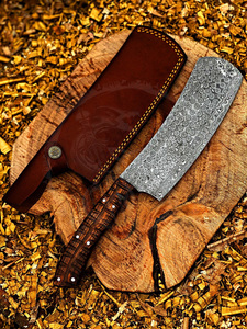 Cuchillo de Chef Profesional, Nuevo, Forjado a Mano, de Acero de Damasco, para Deshuesar Carne, con Hoja de Acero al Carbono - Product Image 3