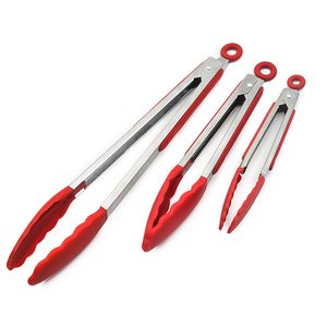 Durable Cooking <b>Tongs</b> With Soft Grip Handle For Easy Turning Flipping <b>Serving</b> And Grilling Delicious Meals - Product Image 4