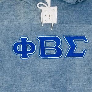 Sudadera con Capucha de Mezclilla Phi Beta Sigma para Hombre, Ajuste Cómodo, Tela Premium, Ropa de Fraternidad Griega, Ropa Deportiva Informal - Product Image 5