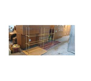 Étagères de salle de bain en laiton poli de luxe supports solide durable finition élégante solution de rangement décorative intemporelle - Product Image 1