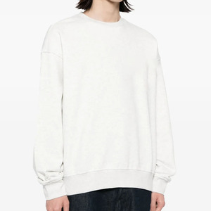 Sweat-shirts streetwear personnalisés pour hommes grandes tailles, 100% coton éponge épais, haute qualité, design non doublé, technique de lavage - Product Image 3