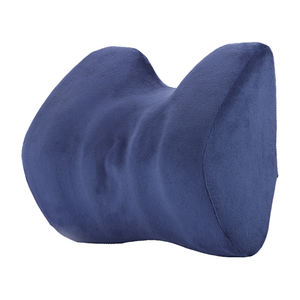 Bantal Leher Ergonomis Busa Memori Penyangga Sandaran Kepala Mobil untuk Mengemudi - Product Image 1