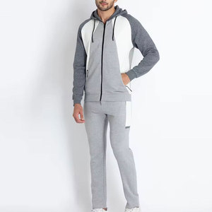 Custom Logo Men <b>Zip</b> <b>Up</b> Tracksuit Set Athletic Track <b>Jacket</b> And Jogger Casual Sports Wear OEM ODM Wholesale - Product Image 2