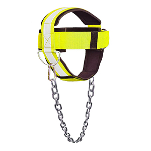 Harnais de tête réglable pour hommes et femmes, entraîneur de force du cou, bande de résistance, fournisseur OEM - Product Image 4