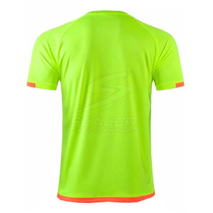 เสื้อฟุตบอลทีมสโมสรสำหรับผู้ชาย แขนสั้น น้ำหนักเบา แห้งเร็ว ผลิตจากโพลีเอสเตอร์ 100% ปรับแต่งได้ - Product Image 2